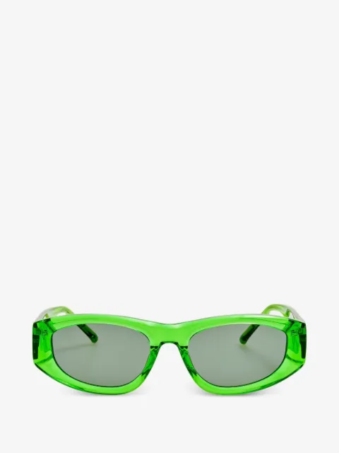 The Attico x Linda Farrow lunettes de soleil Irene à monture géométrique