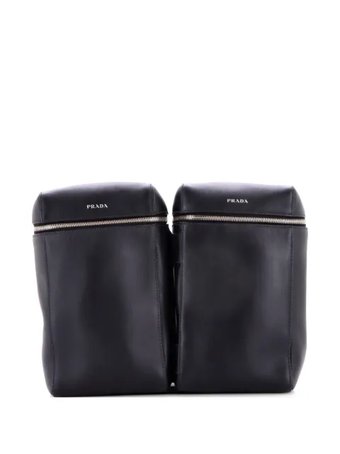 Prada Pre-Owned Twin Pocket Leather backpack