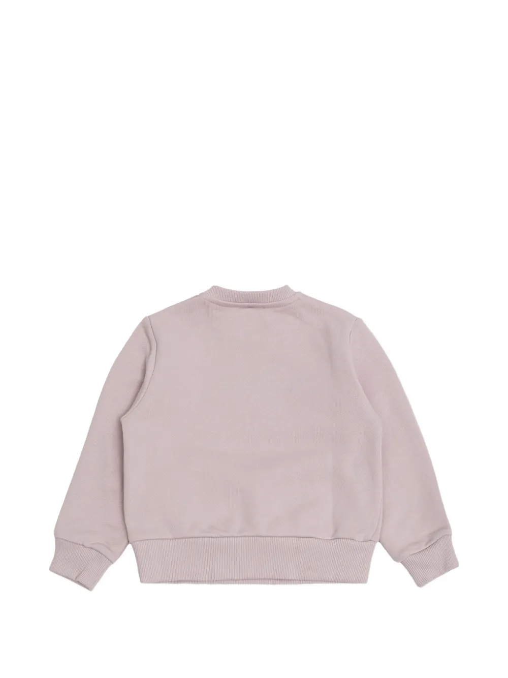 Versace Kids Sweater met geborduurd logo Paars