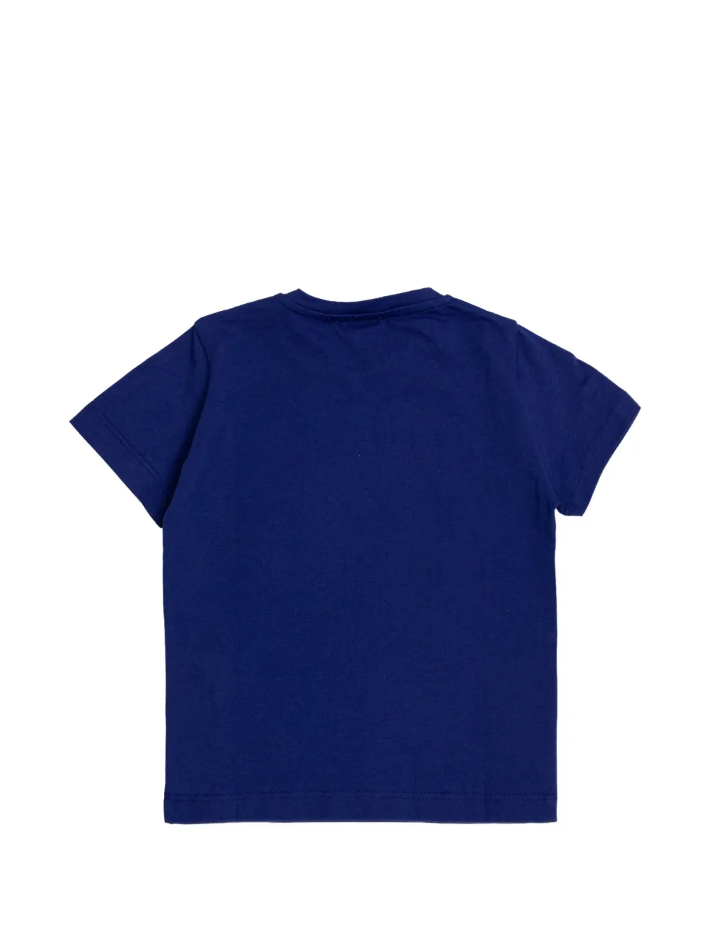  Versace Kids Camiseta Estampada De Algodón - Azul 