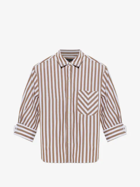 rag & bone Lucia striped cotton shirt