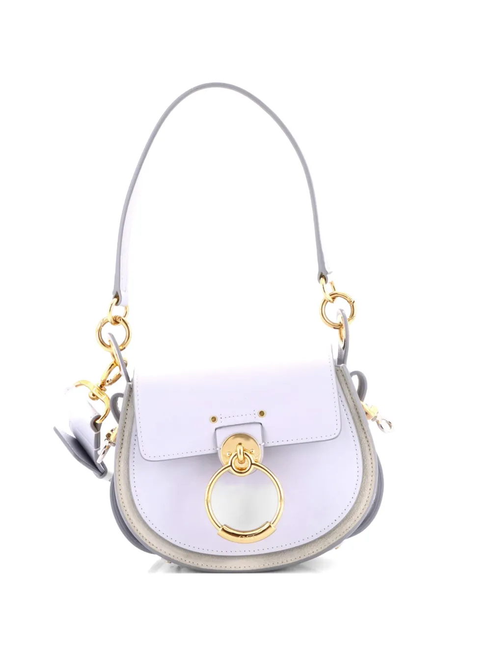 Chloé Pre-Owned Tess Bag Leather Small shoulder bag - Blu