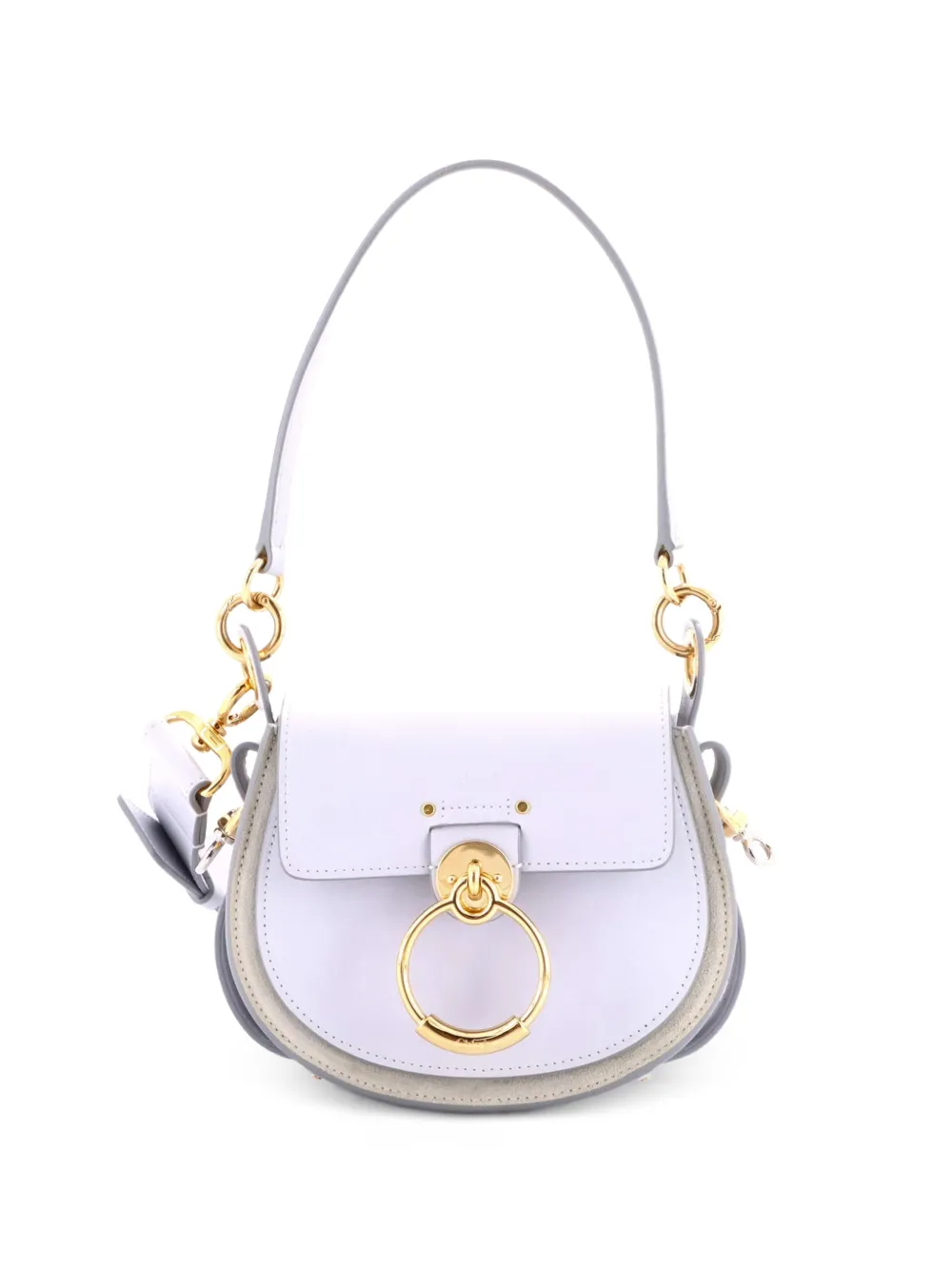 Chloé Pre-Owned Tess Bag Leather Small shoulder bag - Blu