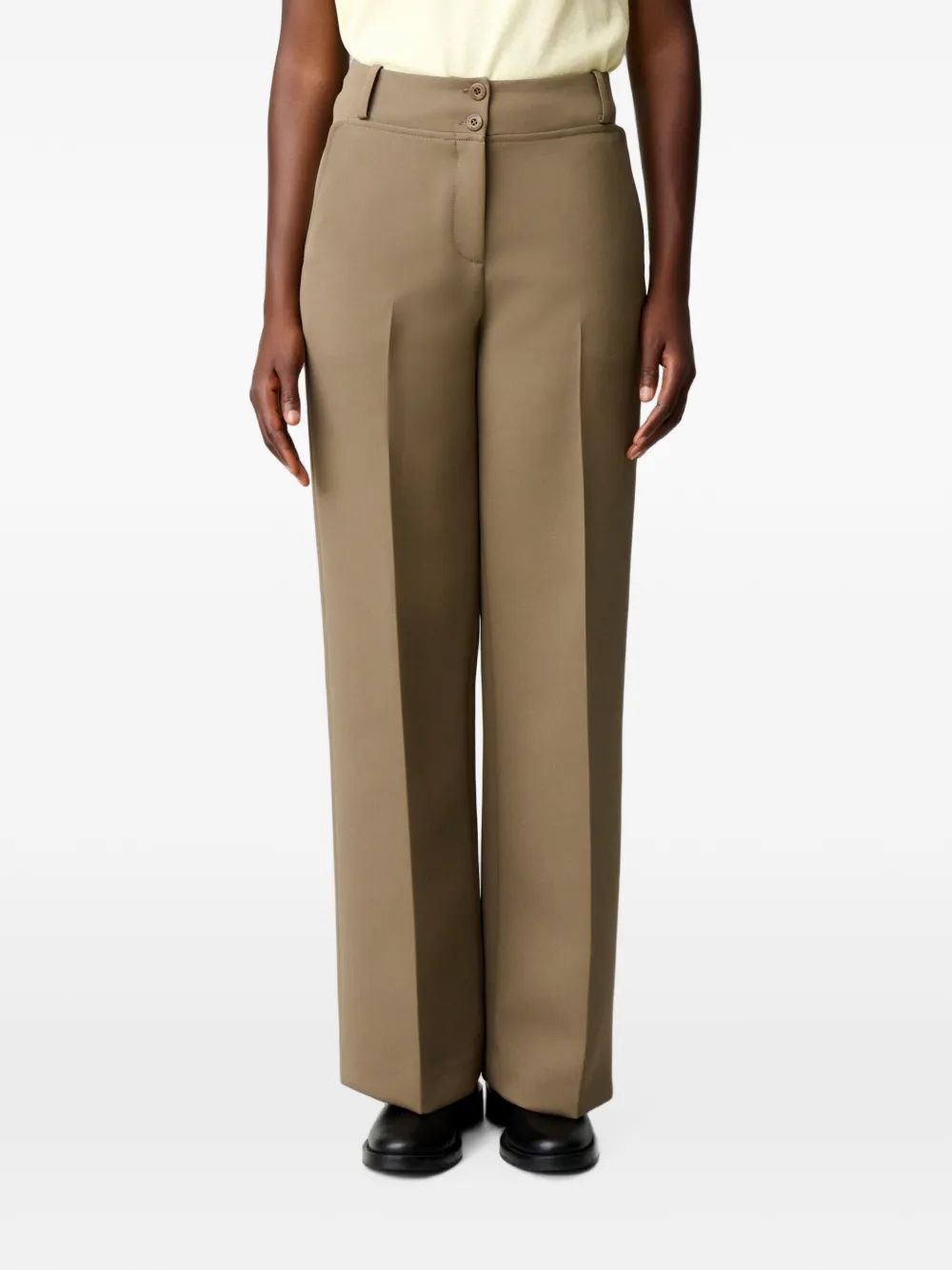 Claudie Pierlot Straight broek Beige