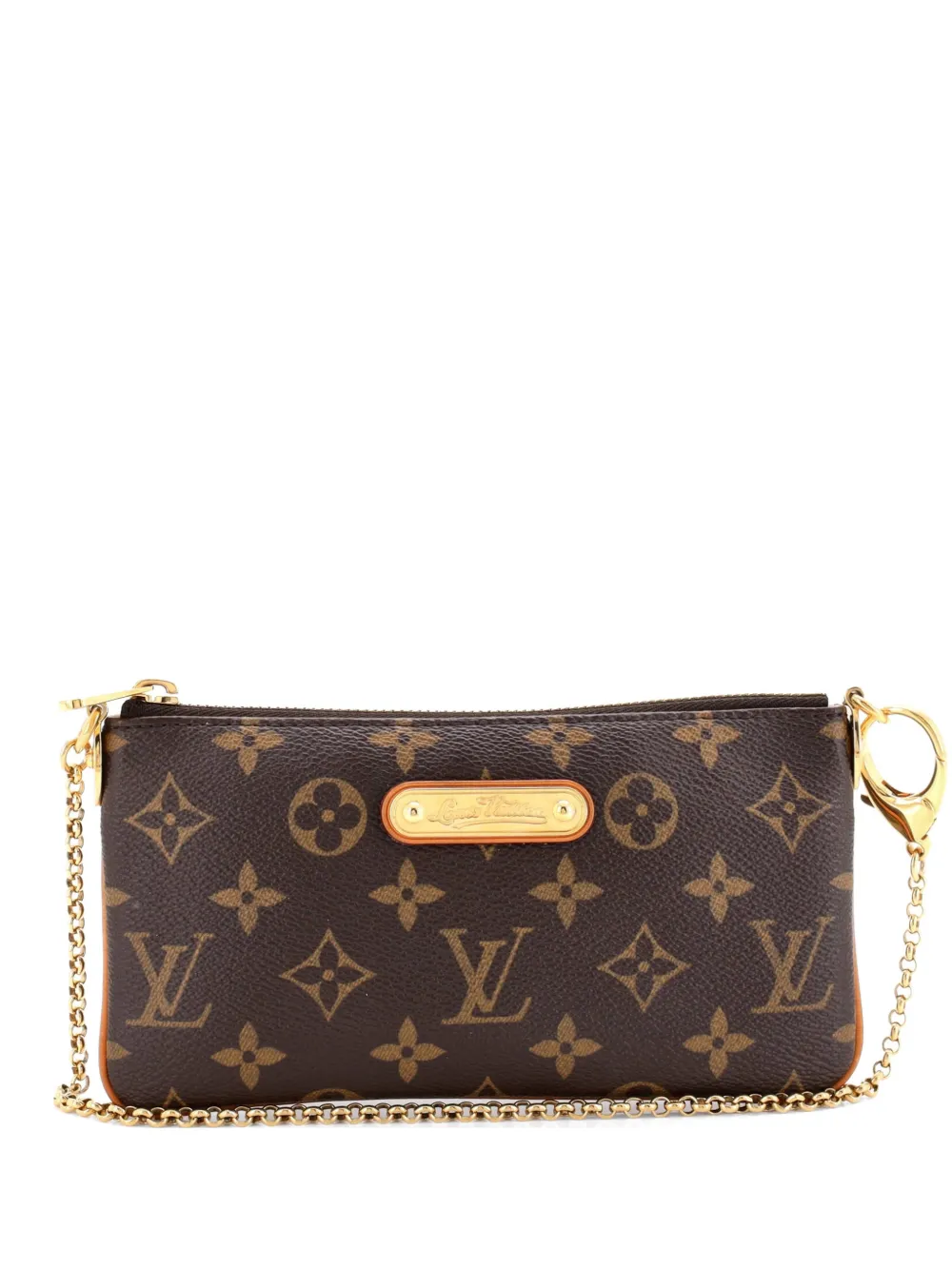 Louis Vuitton Pre-Owned Milla Pochette Monogram Canvas MM clutch bag - Braun