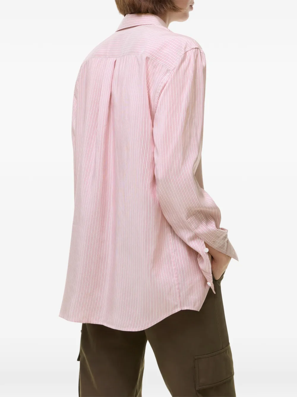 Burberry Gestreepte blouse Roze