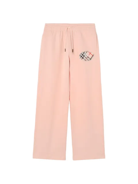 Burberry ternede joggingbukser med Knight-stempel