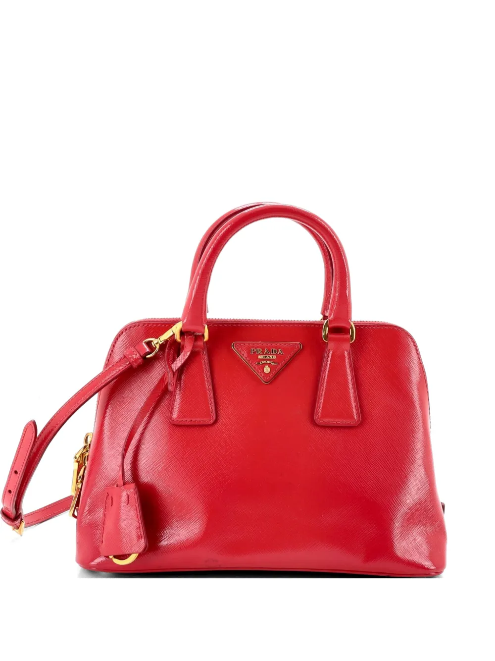 Prada Pre-Owned Promenade Bag Saffiano Leather Small satchel - Rosa