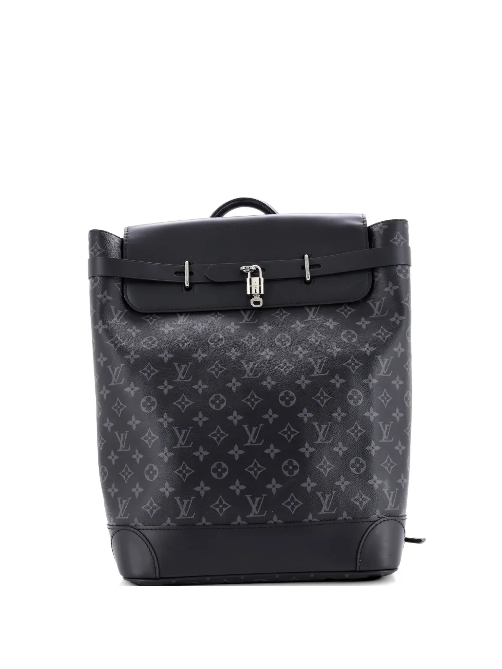 Louis Vuitton Pre-Owned Steamer Monogram Eclipse Canvas backpack - Nero
