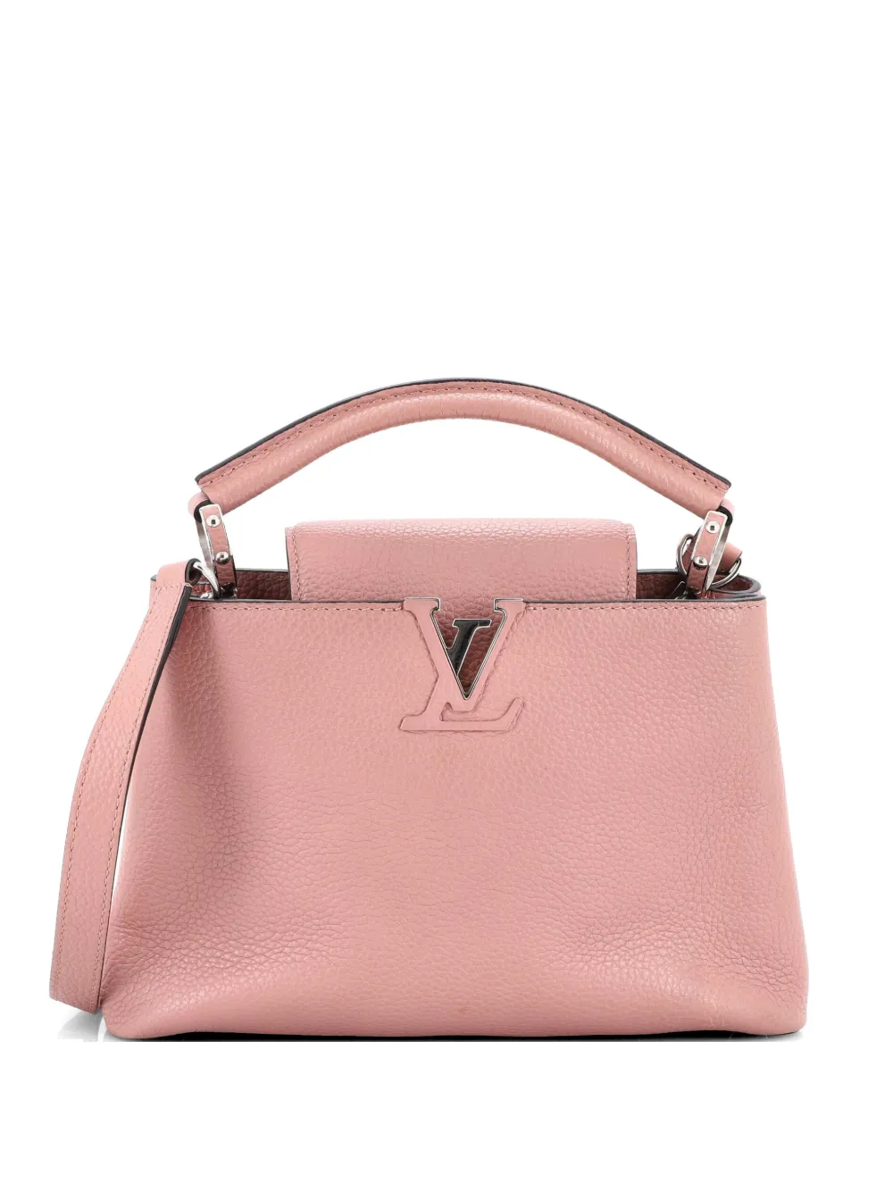 Louis Vuitton Pre-Owned Capucines Bag Leather BB satchel - Rosa