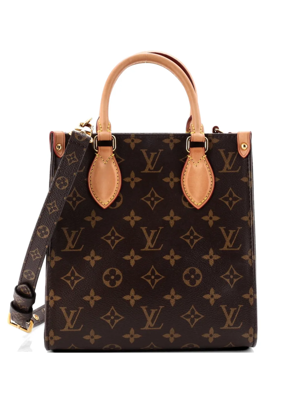 Louis Vuitton Pre-Owned Sac Plat NM Bag Monogram Canvas BB tote bag - Marrone