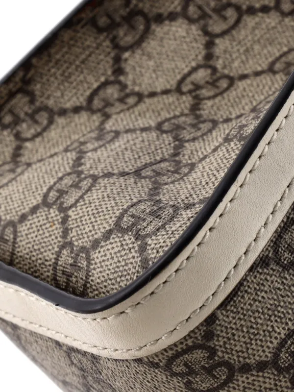 Gucci Pre-Owned パドロックチェーントート GGコーテッドキャンバス