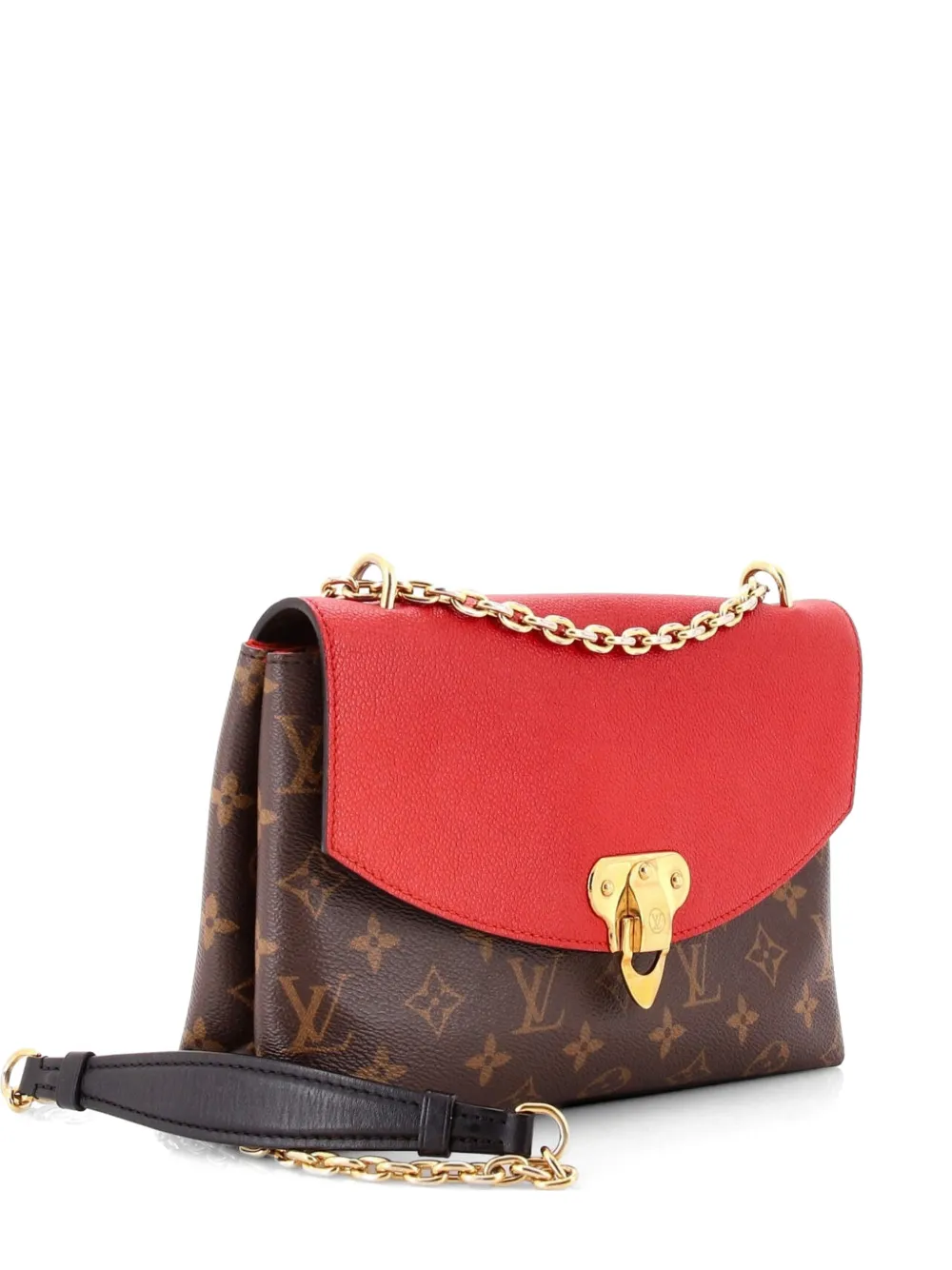 Louis Vuitton Pre-Owned Saint Placide Handbag Monogram Canvas and Leather shoulder bag - Rosso