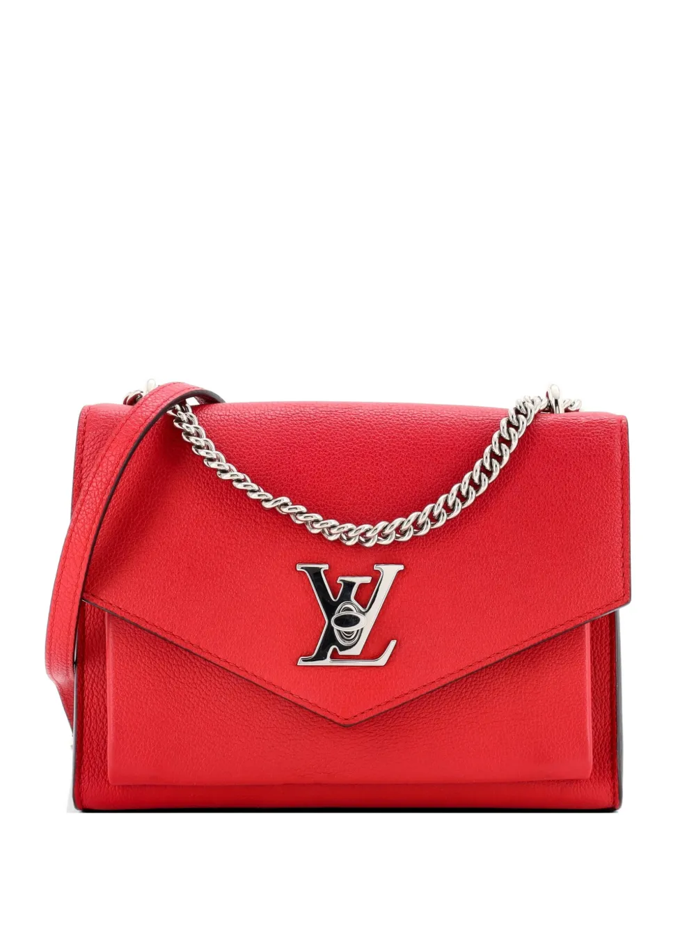 Louis Vuitton Pre-Owned Mylockme Handbag Leather BB crossbody bag - Red