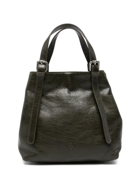 AUTENTICA 504 buckle-detail leather tote bag