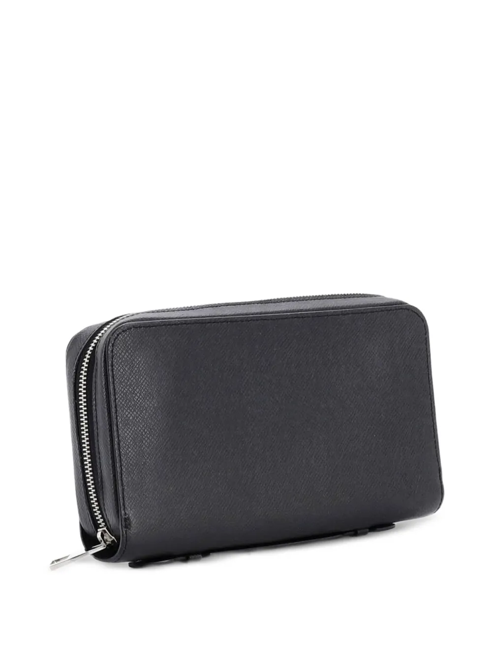 Louis Vuitton Pre-Owned Zippy Wallet Taiga Leather XL small wallets - Nero