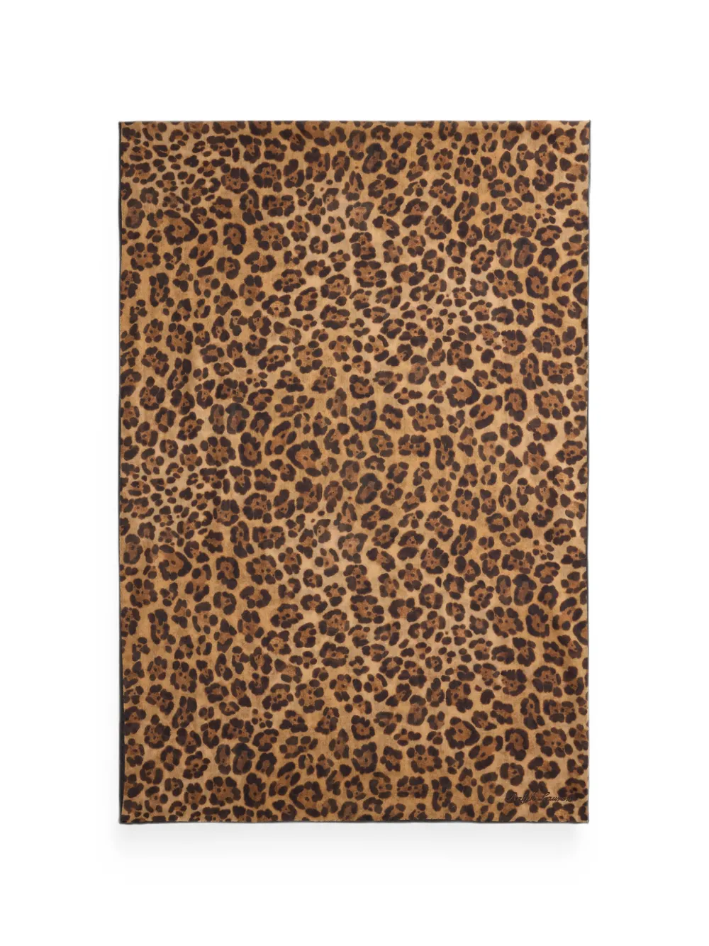 Ralph Lauren Collection leopard-pattern scarf - Neutrals