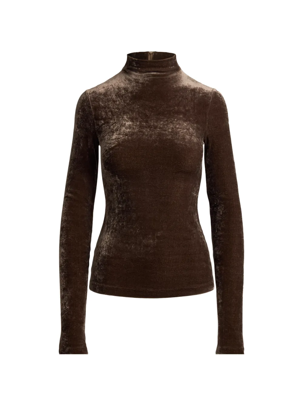 Ralph Lauren Collection Oberteil mit Stehkragen - Braun