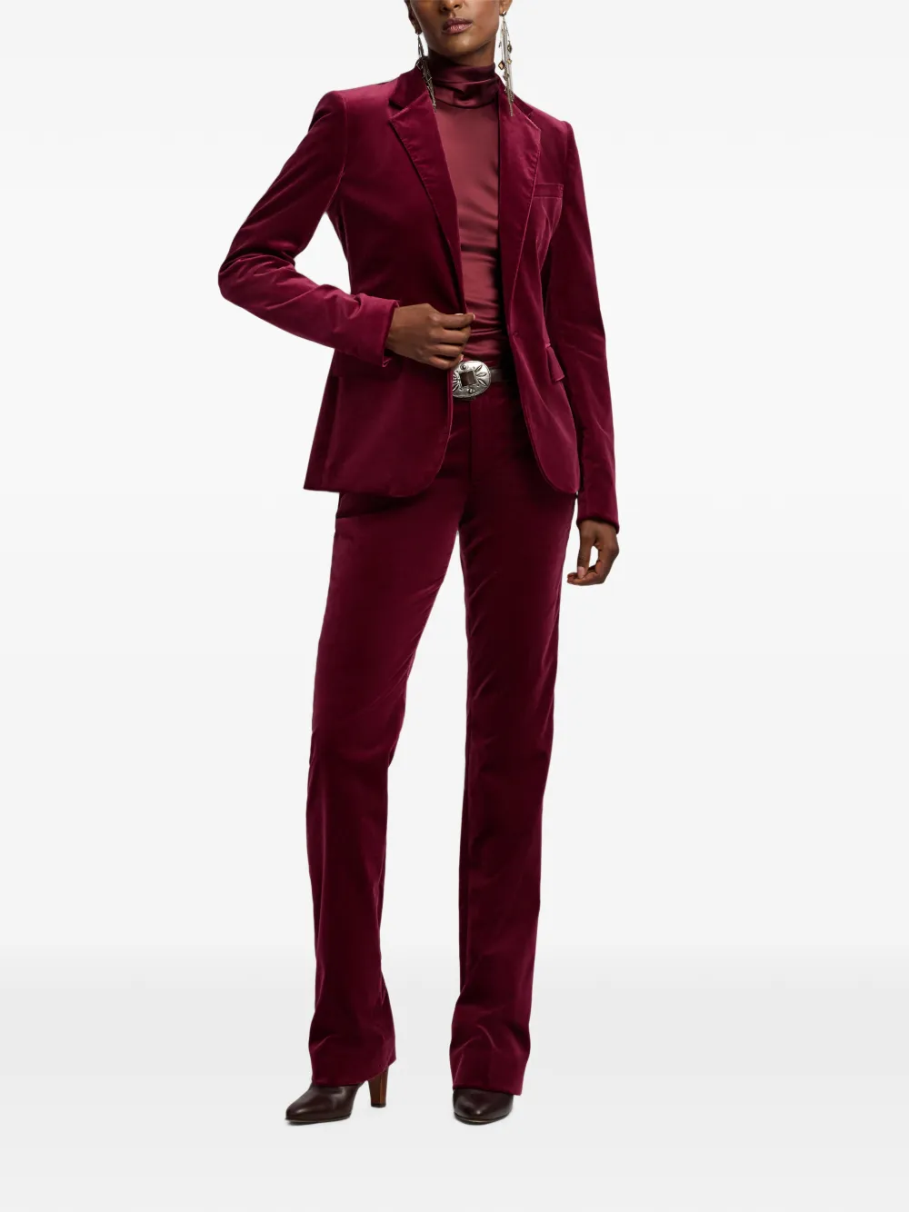 Ralph Lauren Collection Parker blazer Rood
