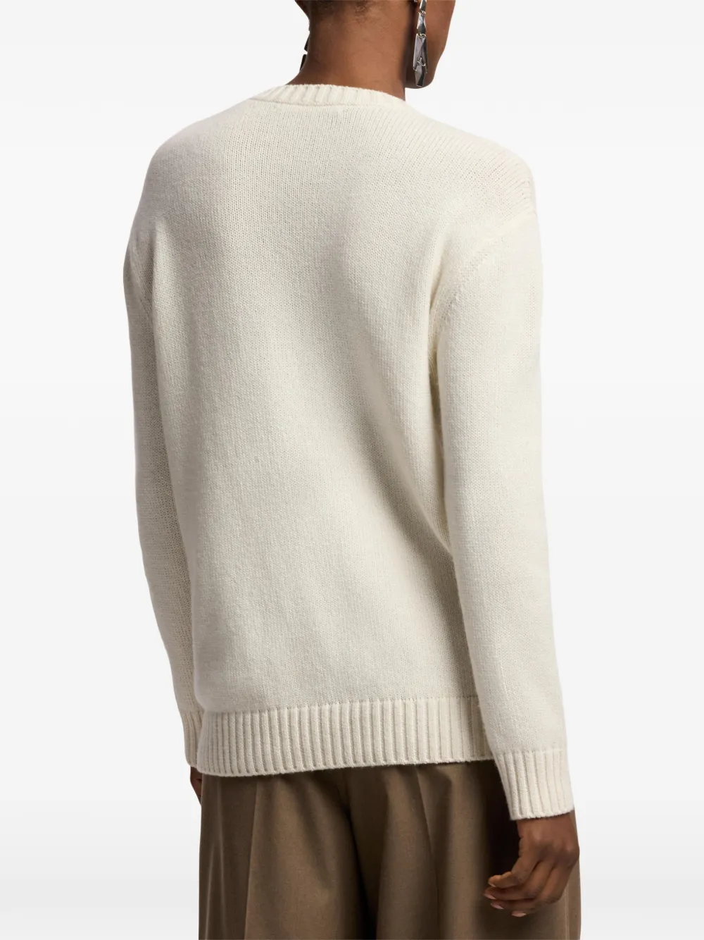 Ralph Lauren Collection Polo Bear kasjmier trui Beige