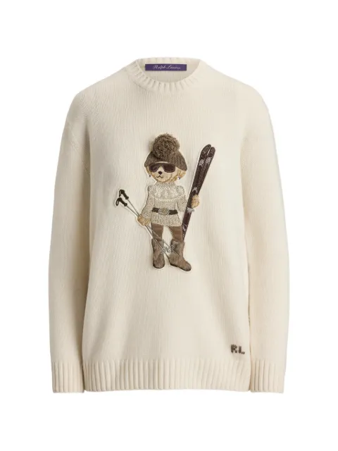 Ralph Lauren Collection Polo Bear cashmere sweater