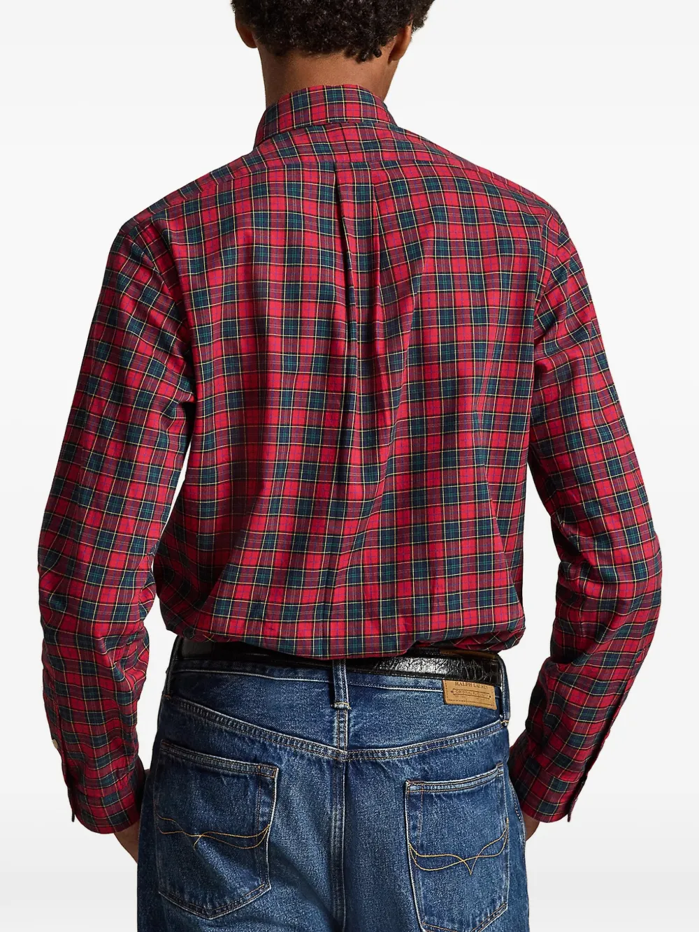 Polo Ralph Lauren Geruit twill overhemd Rood