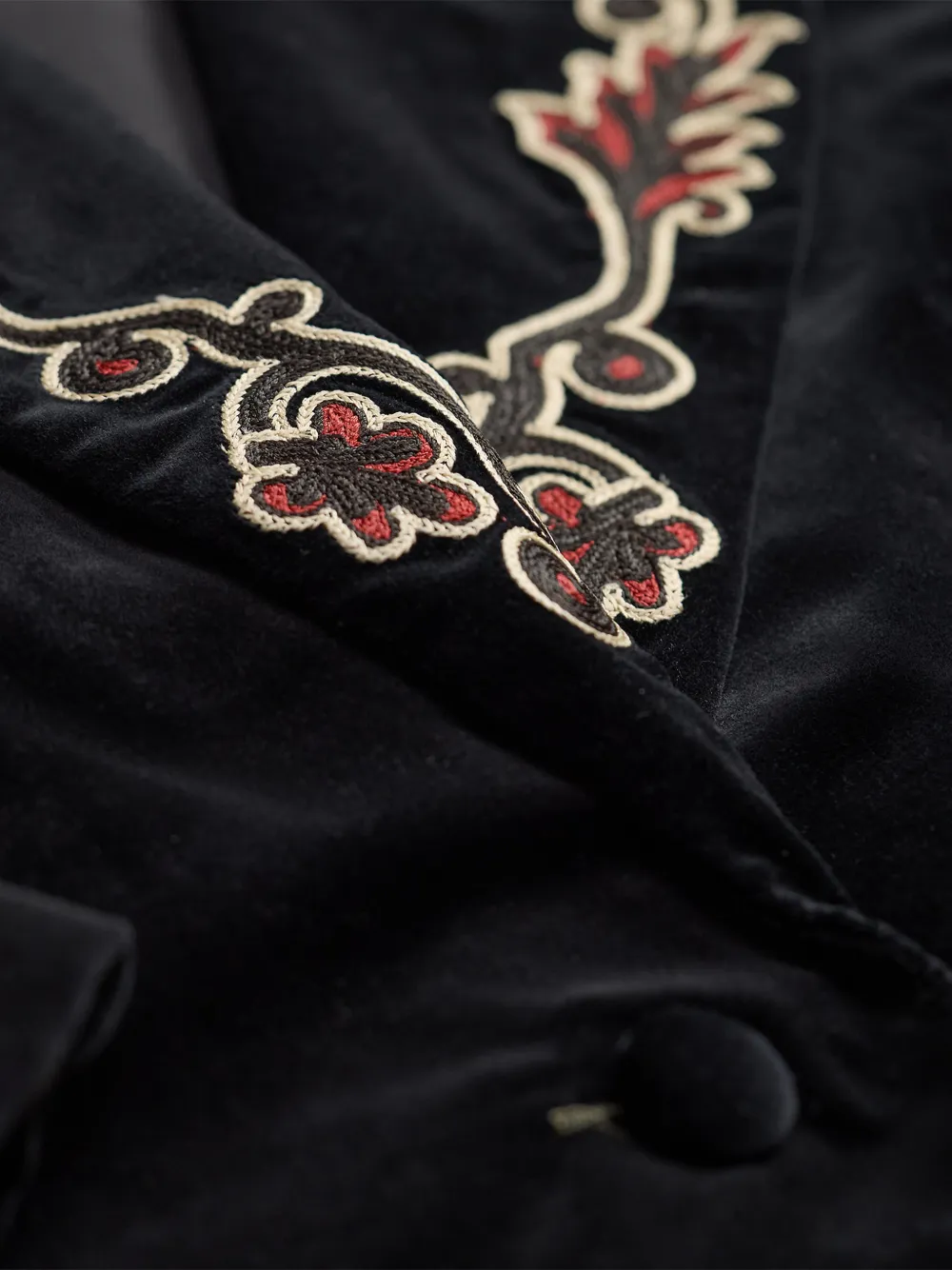 Ralph Lauren RRL Jas met geborduurd logo Zwart