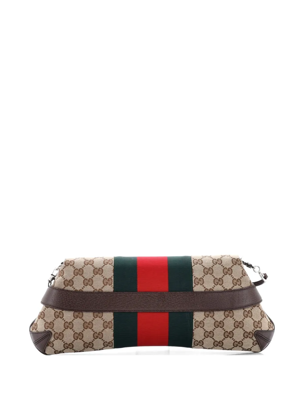 Gucci Pre-Owned ホースビット NM ウェブ チェーン クラッチ GG