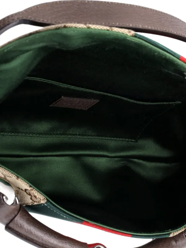 Gucci Pre-Owned ホースビット NM ウェブ チェーン クラッチ GG