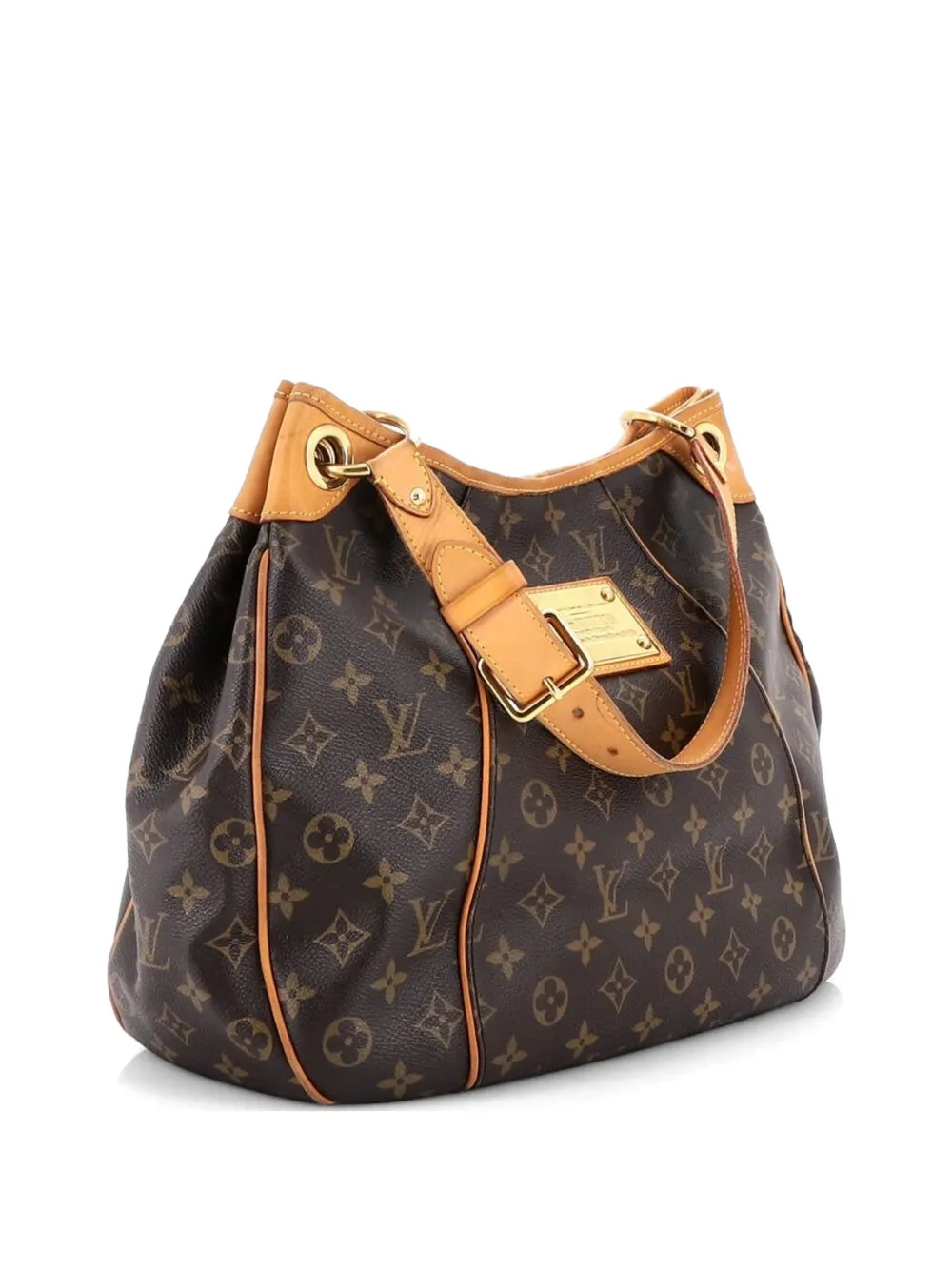 Louis Vuitton Pre-Owned Galliera Handbag Monogram Canvas PM hobo bag - Braun