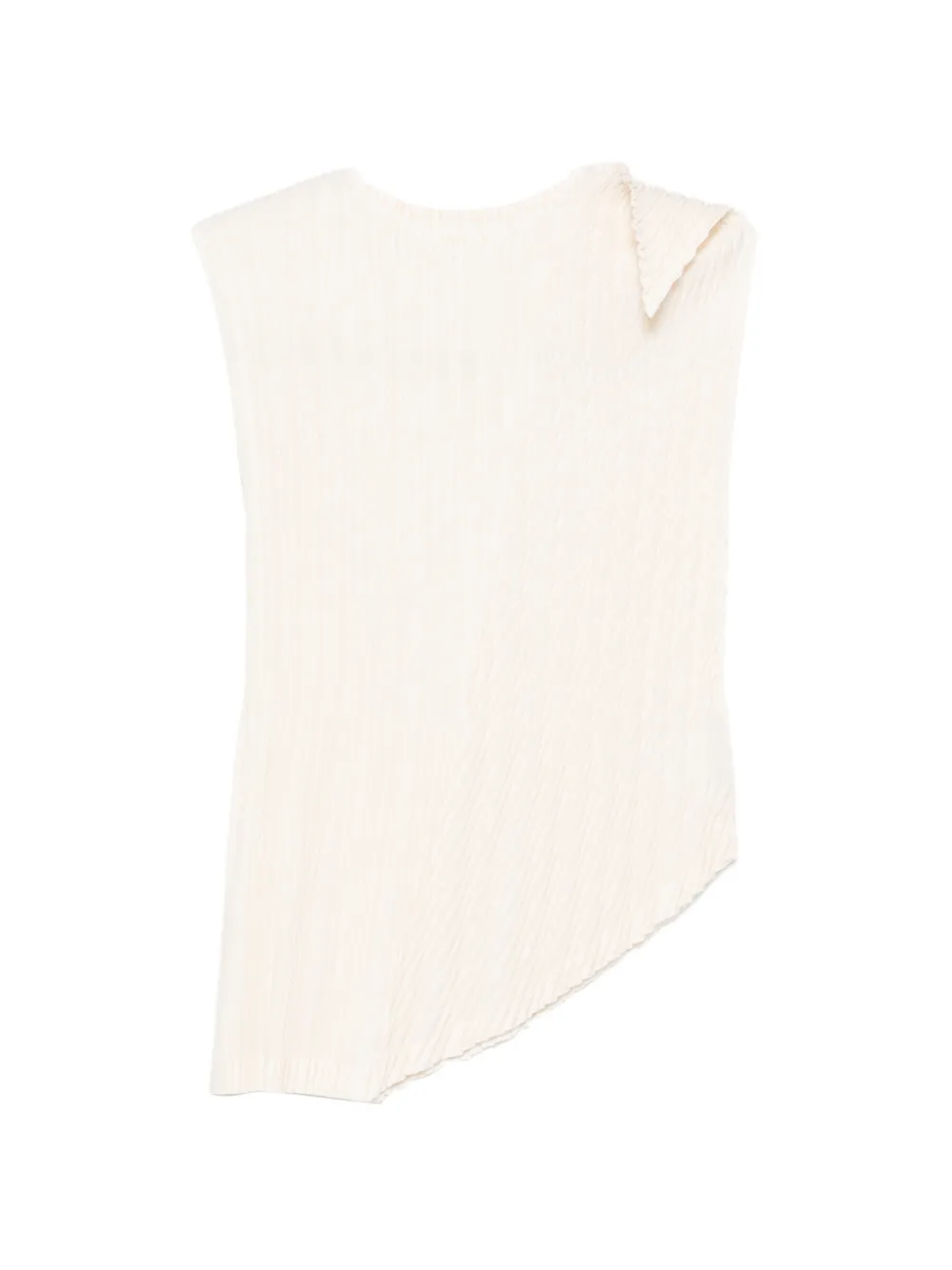 Issey Miyake Unfurling Pleats blouse - Nude