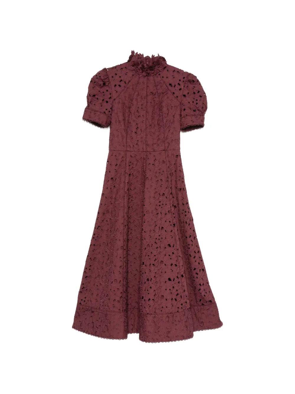 Rebecca Vallance Kitsu short sleeve midi dress