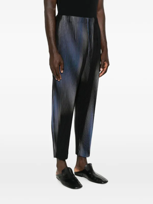 Homme Plissé Issey Miyake Blend Of Lights Trousers | Black | FARFETCH