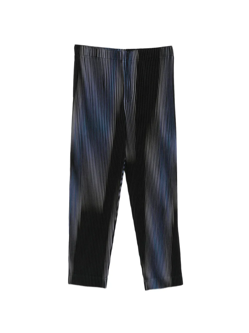 Homme Plissé Issey Miyake plissé-effect printed trousers - Nero