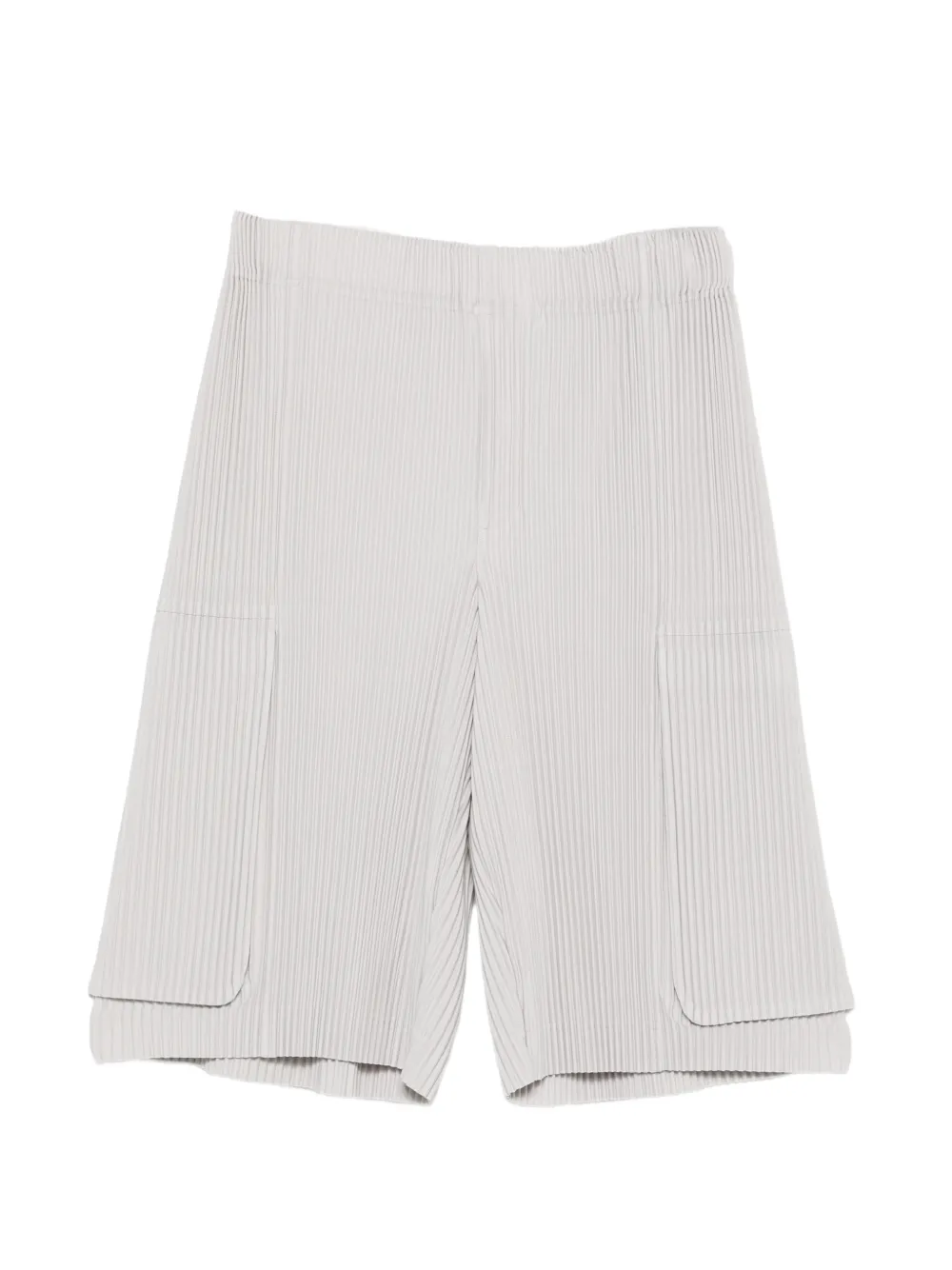 Homme Plissé Issey Miyake Monthly Colors drawstring shorts - Grigio