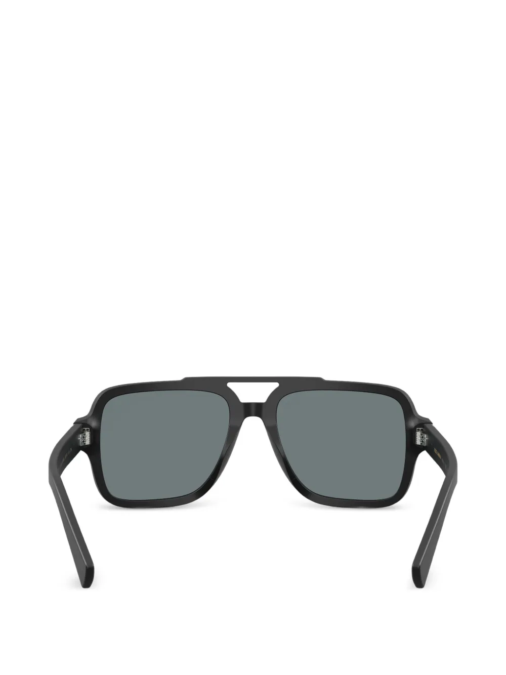 Dolce & Gabbana Eyewear Zonnebril met vierkant montuur Zwart