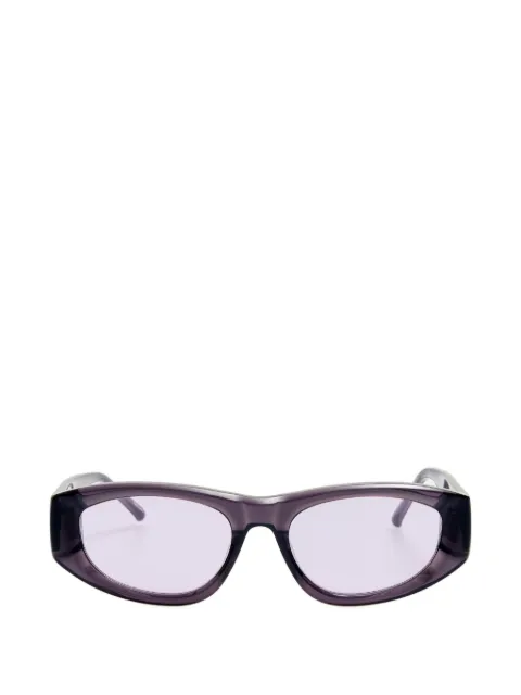 The Attico x Linda Farrow Maya geometric-frame sunglasses