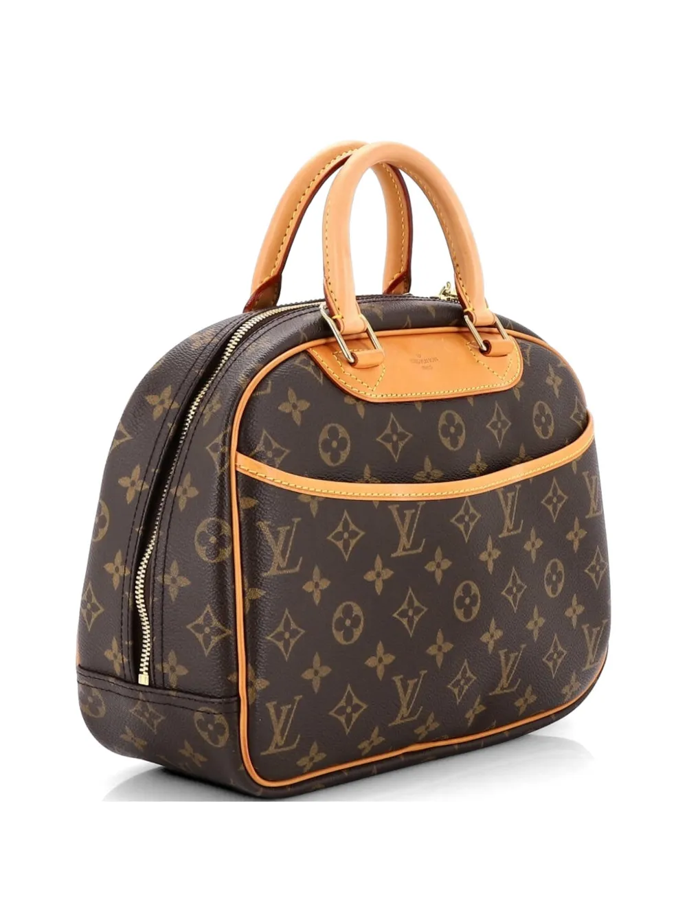 Louis Vuitton Pre-Owned Trouville Handbag Monogram Canvas satchel - Marrone