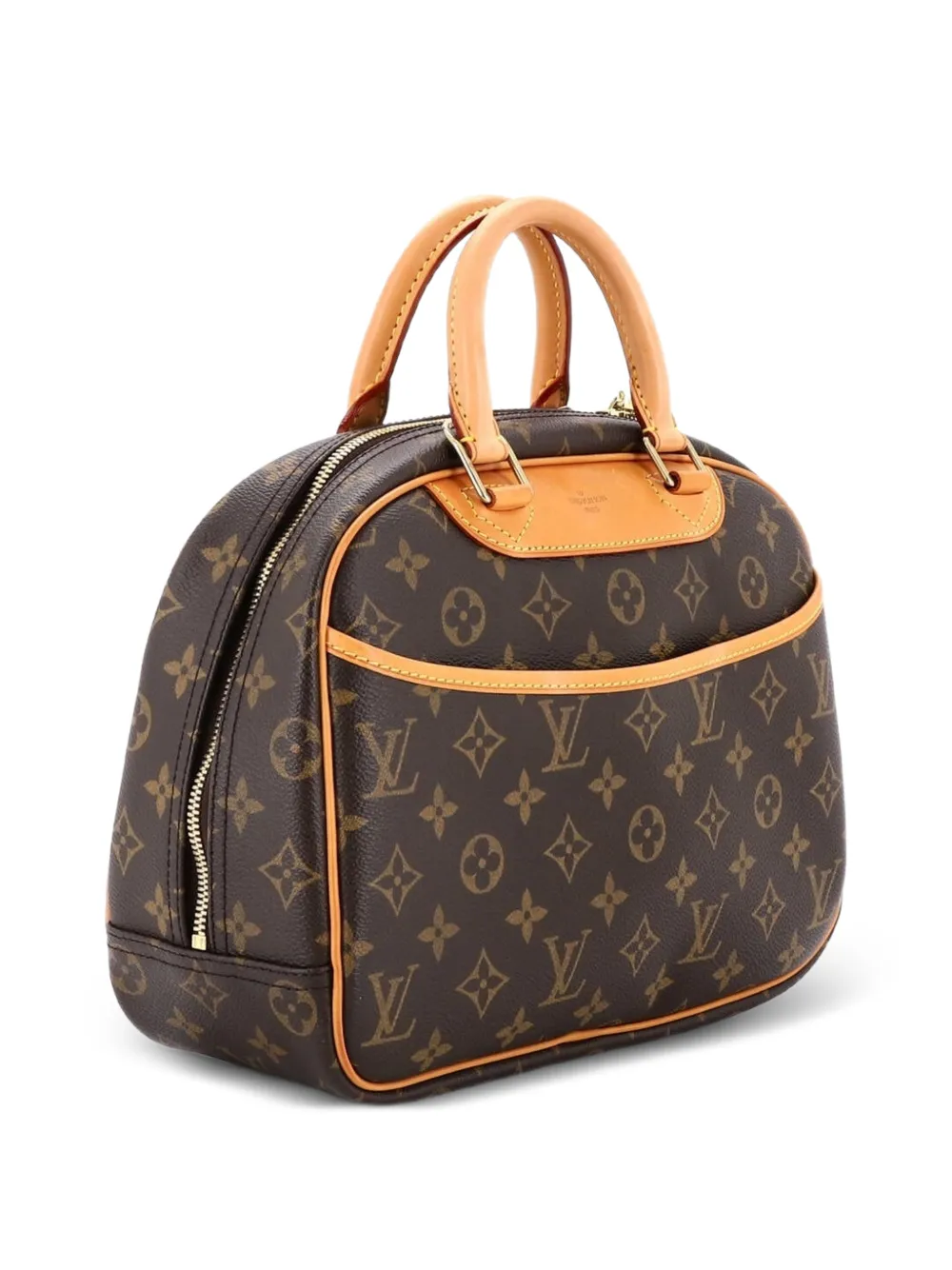 Louis Vuitton Pre-Owned Trouville Handbag Monogram Canvas satchel - Marrone