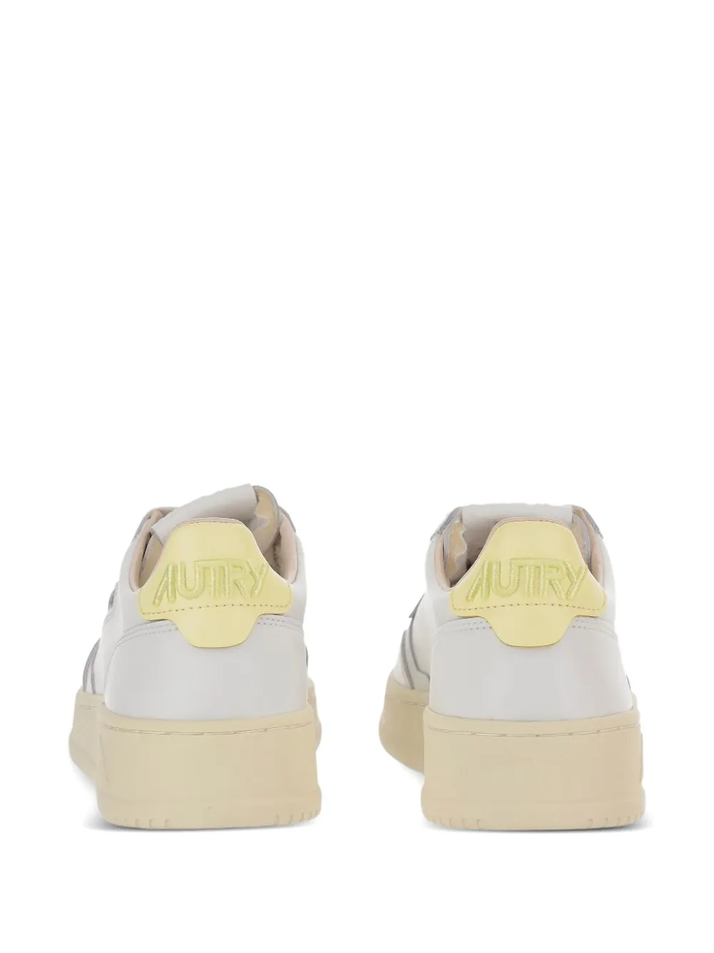 Autry Medalist leren sneakers Beige