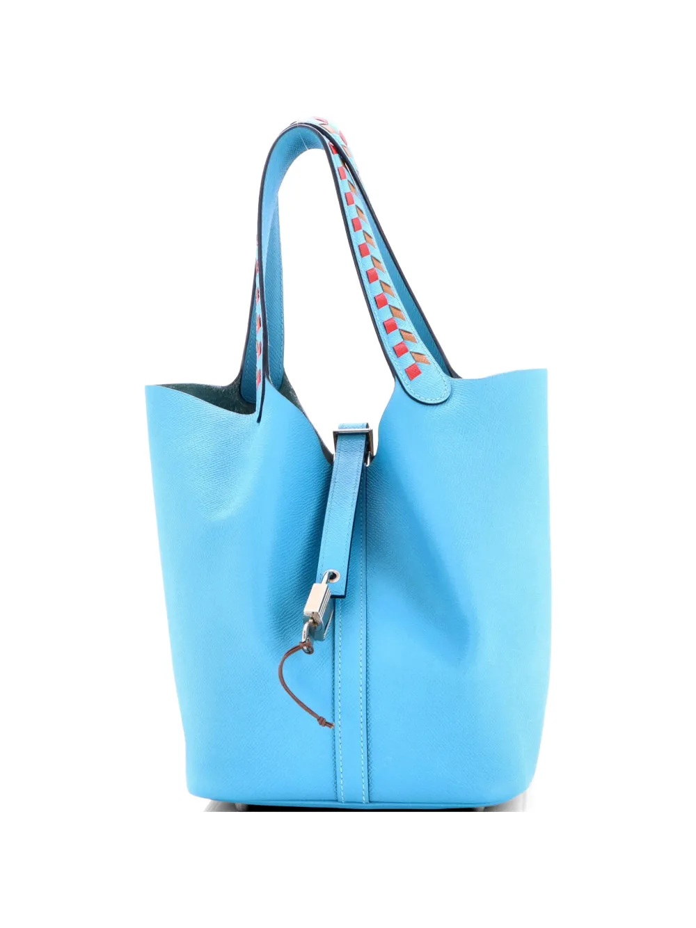 Hermès Pre-Owned Picotin Lock Bag Tressage Epsom MM tote bag - Blu