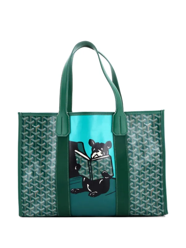 Goyard Pre-Owned Villette Printed Coated Canvas MM Tote Bag