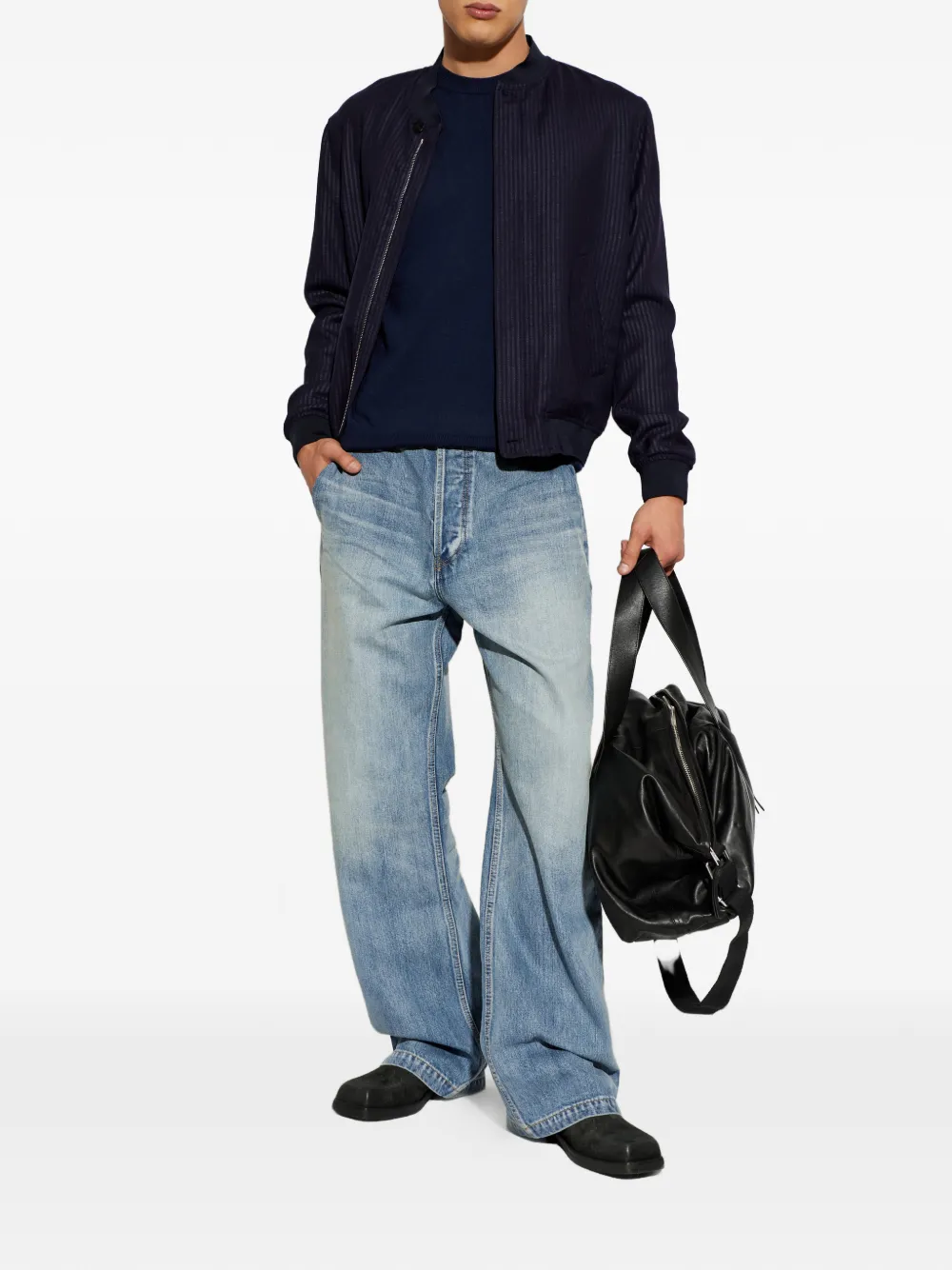 Givenchy Trui met logopatch Blauw