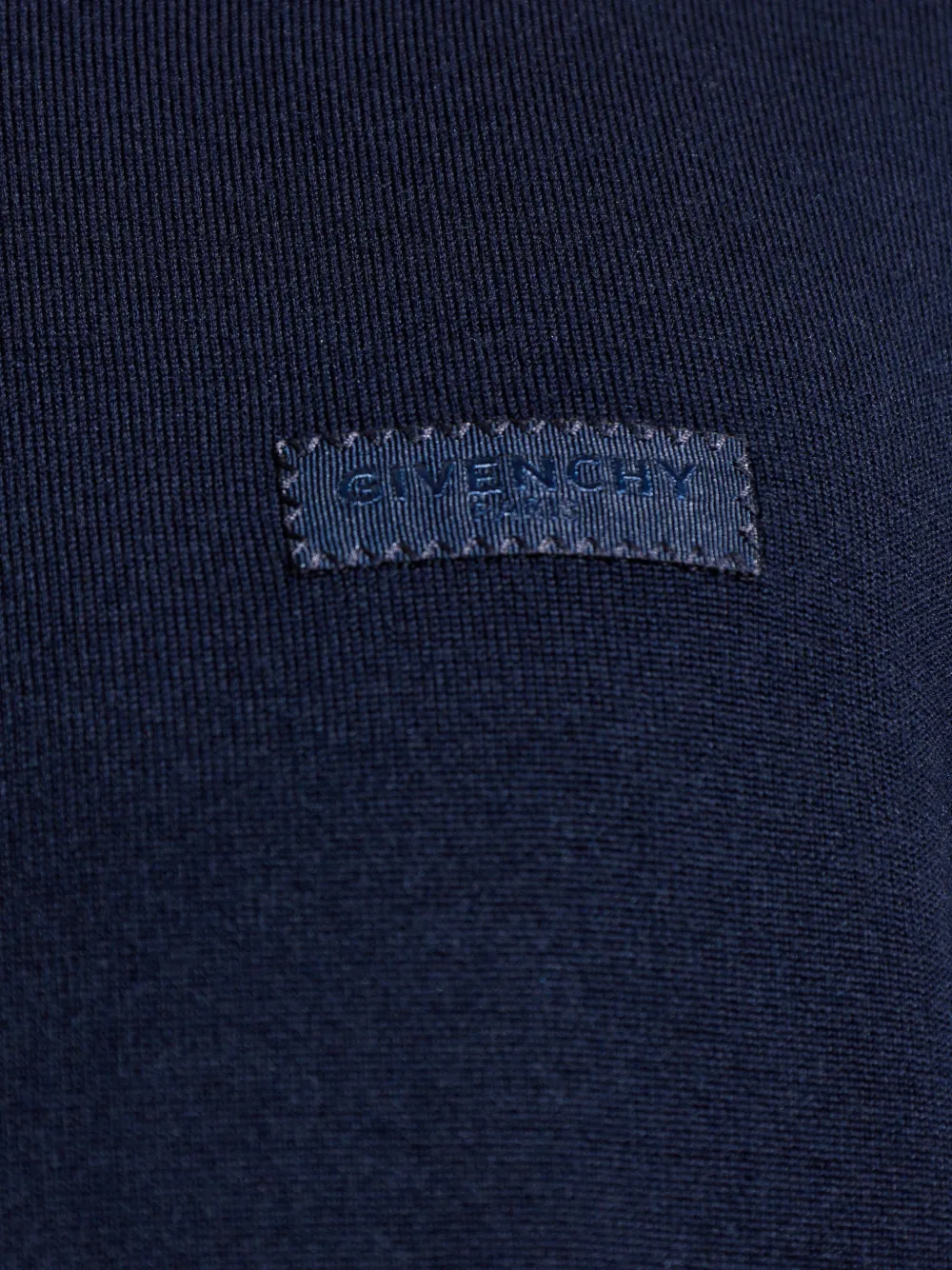 Givenchy Trui met logopatch Blauw