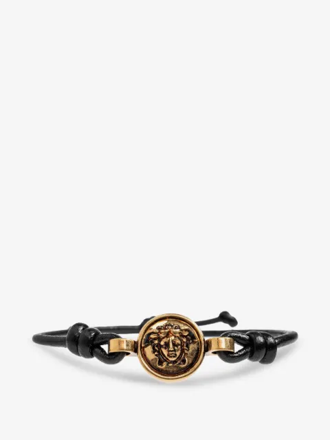 Versace Medusa leather bracelet