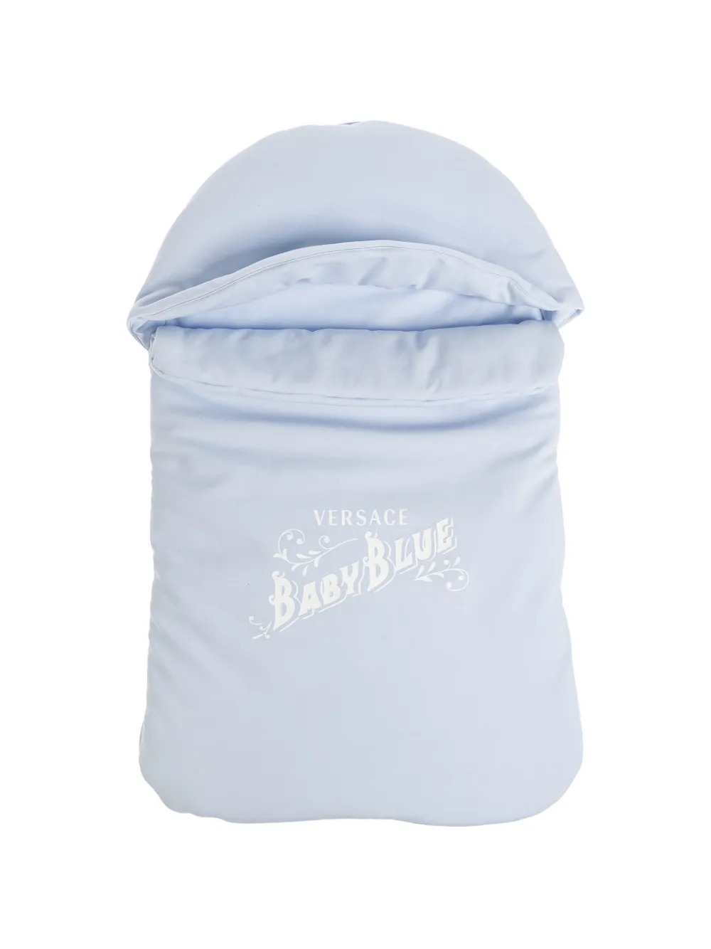 Versace Kids logo-print sleep bag - Blu