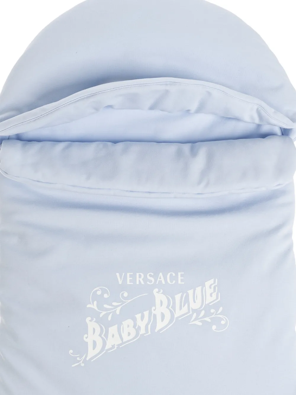 Versace Kids Slaapzak met logoprint Blauw