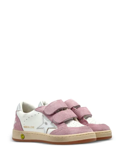 Golden Goose Kids Ball Star touch-strap sneakers