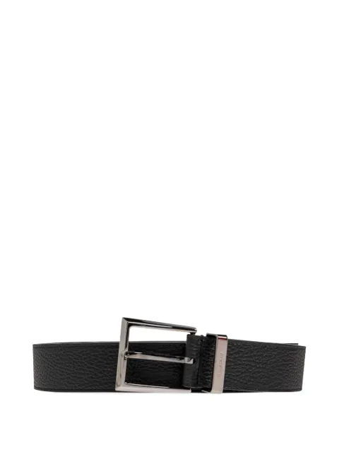 Ferragamo pebbled leather belt