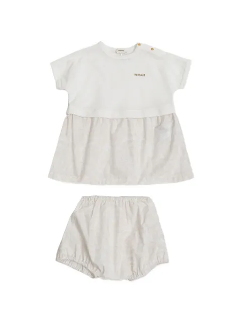 Versace Kids Barocco-print dress set